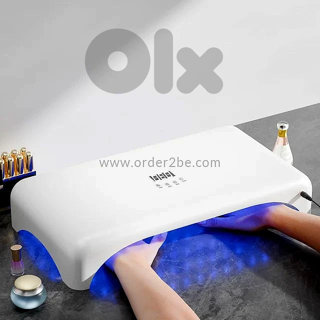 Dual-Hand UV/LED Nail Dryer Lamp — 96 LEDs