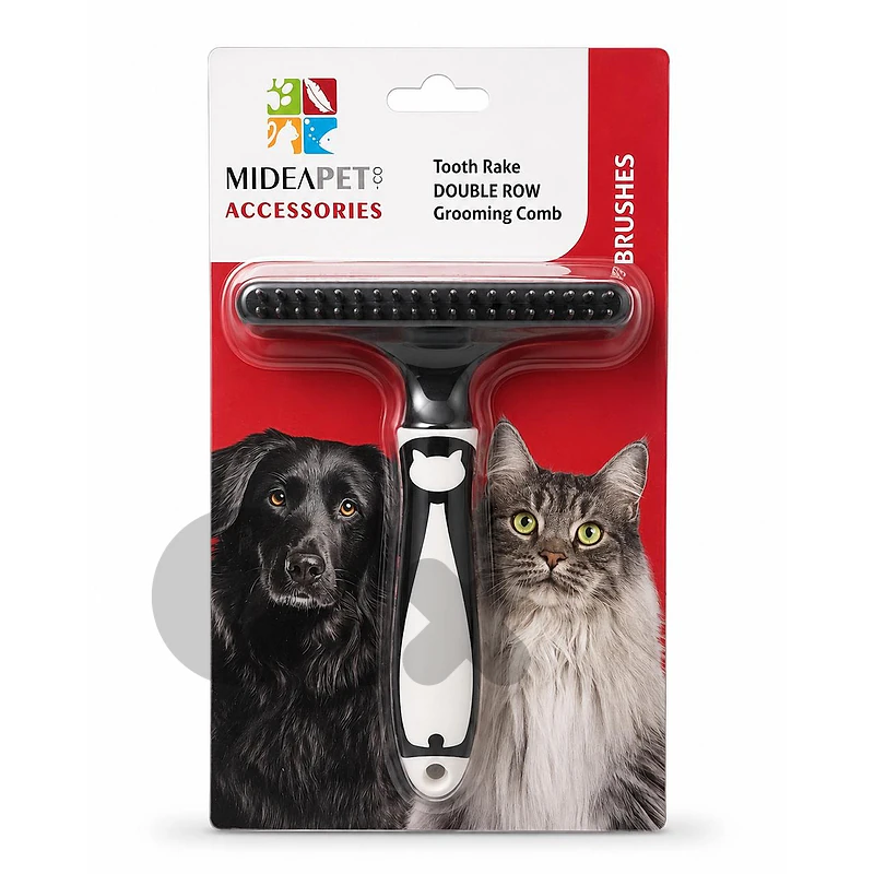 Tooth Rake Double Row Grooming Comb