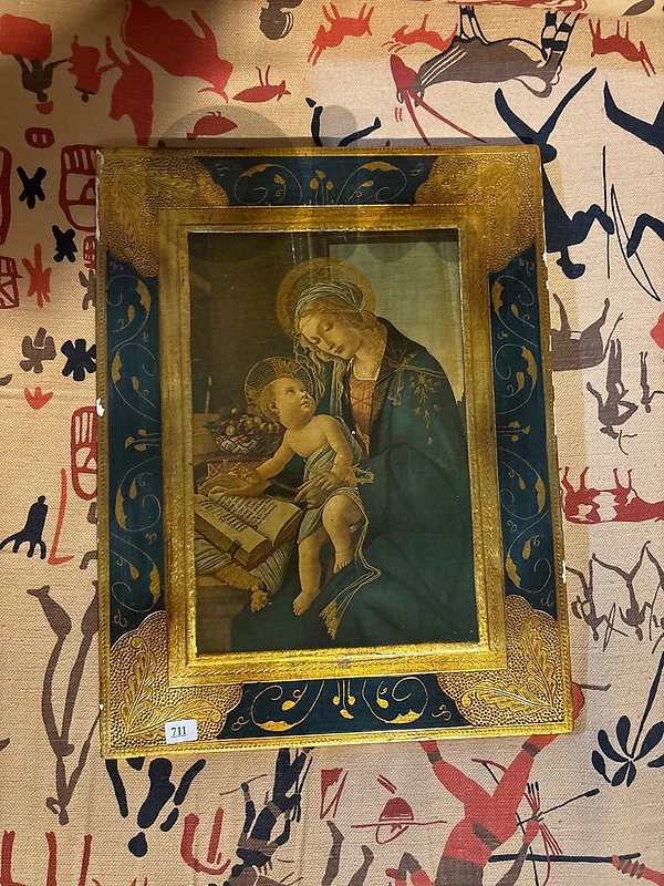 Painting of Virgin Mary and Jesus
