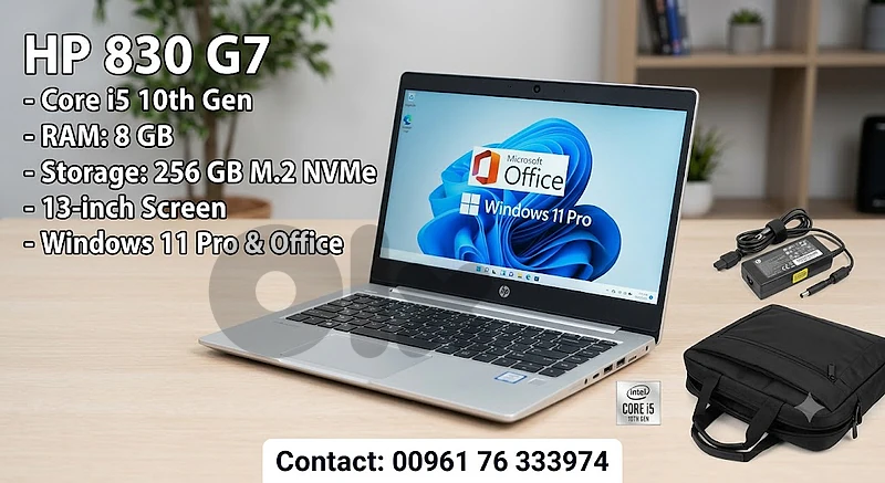 HP Laptop 830 G7 (rarely used)