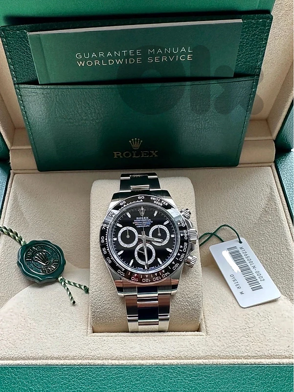 rolex daytona black dial 1:1