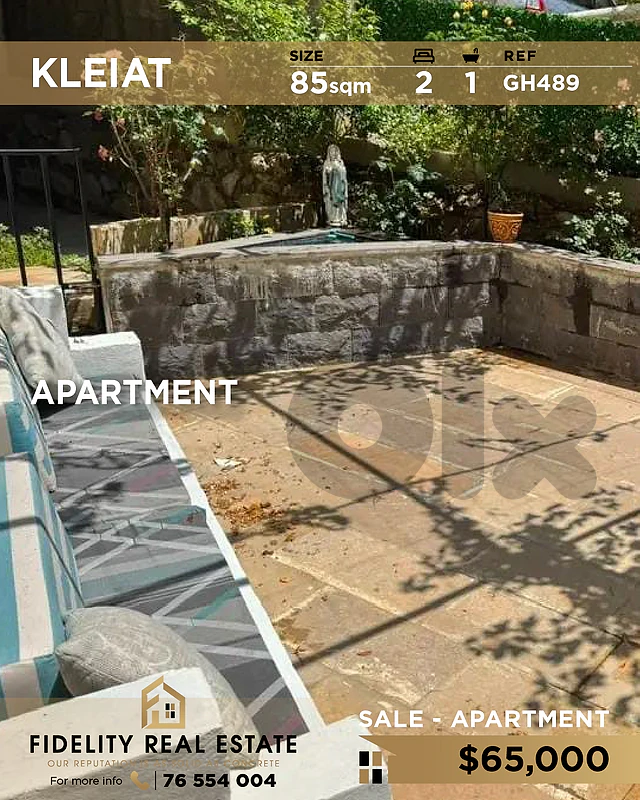 Apartment for sale in Kleiat GH489 شقة للبيع في قليعات Apartment for sale in Kleiat GH489 شقة للبيع في قليعات