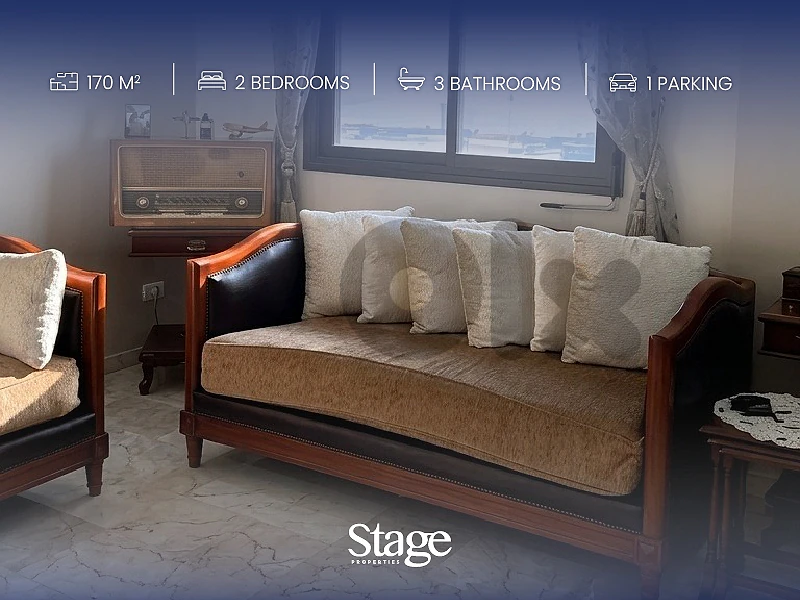 Fully Furnished Sea View Apartment for Rent in Tabarja