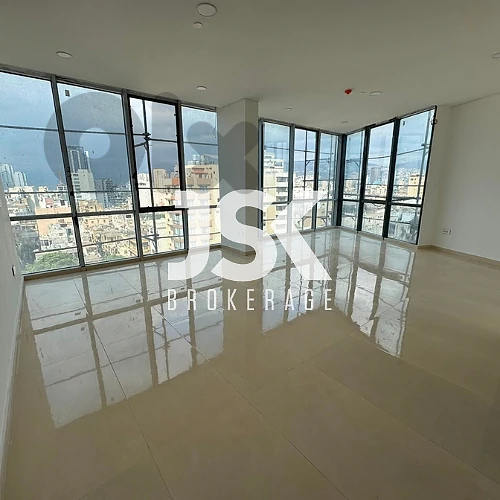 L21885 Brand New Office For Rent in Adlieh, Beirut