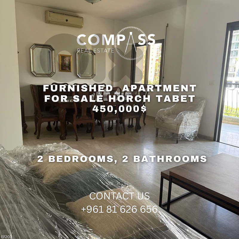 Furnished Apartment for sale  in horsh tabet 150SQM