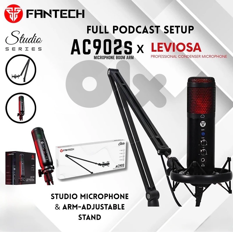 Microphone Fantech and extendable arm