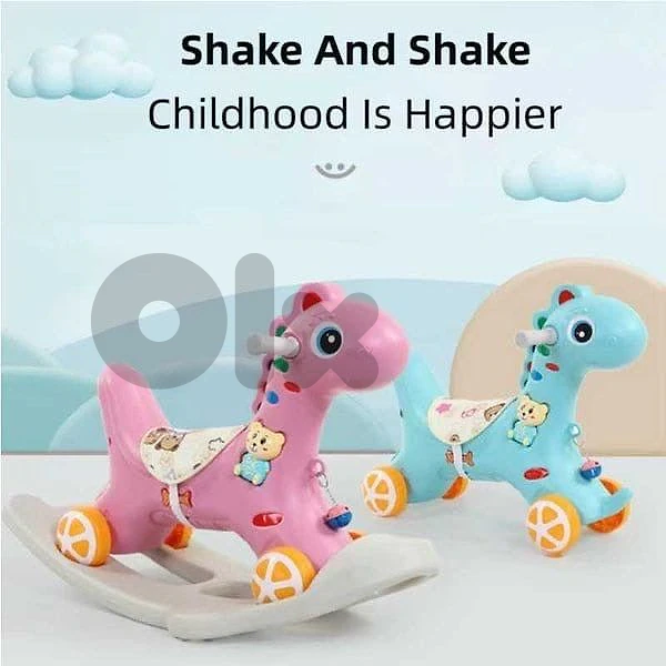 2 in 1 Rocking Horse and cocar