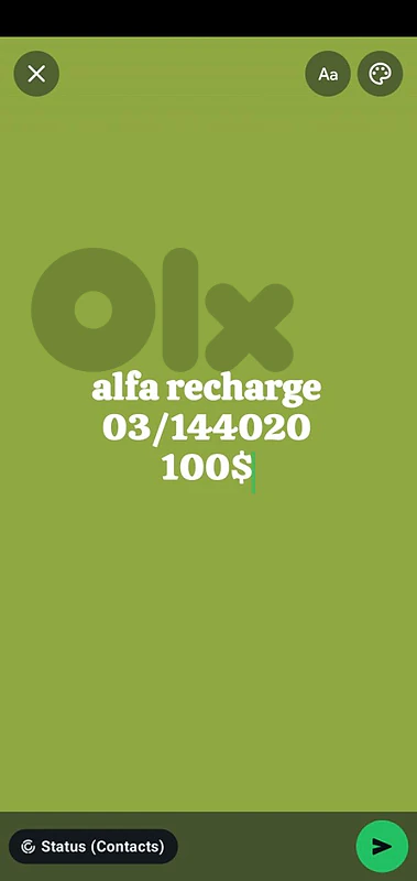 alfa number