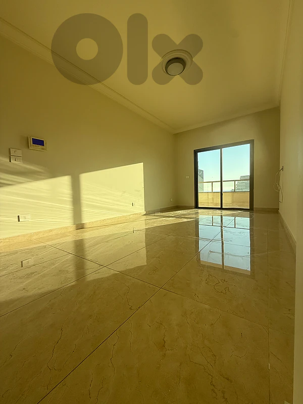 Brand new apartment for rent in Dbaye 1 minute away from the highway.
