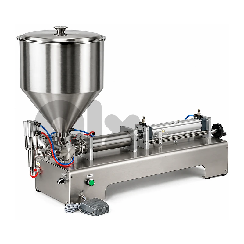 Liquid and Paste Filling Machine آلة تعبئة نصف أوتوماتيكية