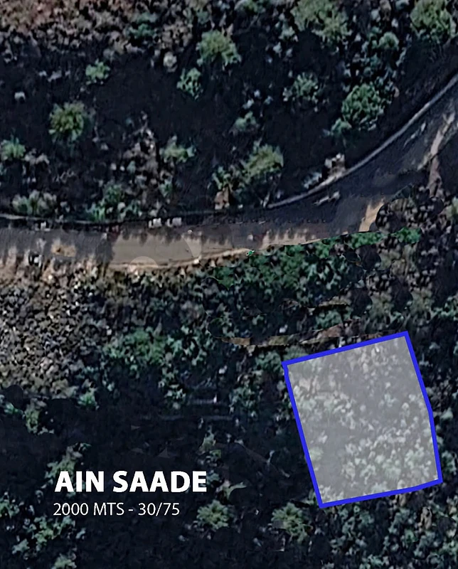 Land for sale in AIN SAADEH - 2000 MTS2 - 30 I 75