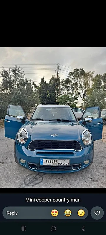 Mini cooper country man 2011