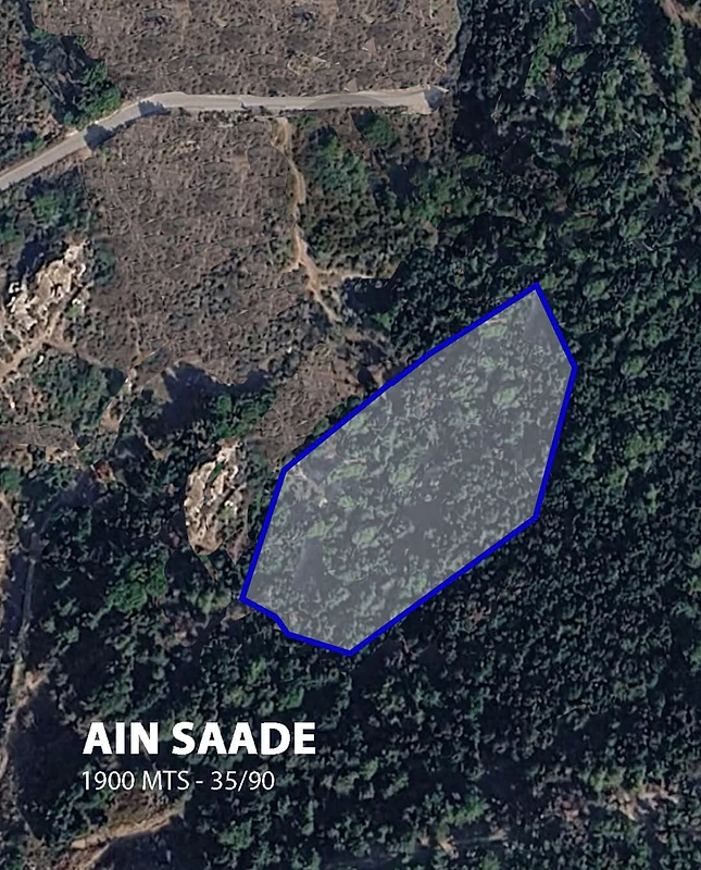 Land for sale in AIN SAADEH - 1900 MTS2 - 35 I 90