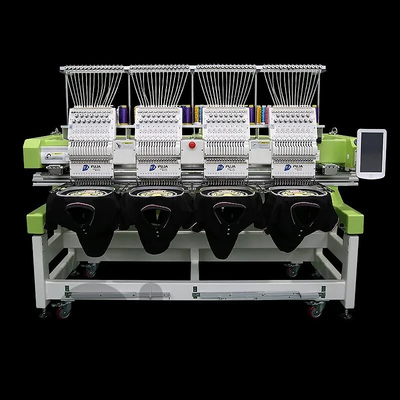 4 heads embroidery machine still like new