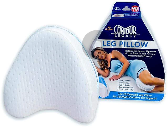 Ventilated Orthopedic Leg Pillow – Spine & Hip Alignment