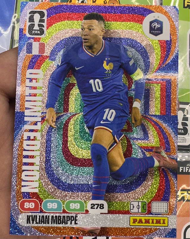 Panini Adrenalyn XL 2026 Kylian Mbappé Limited Edition