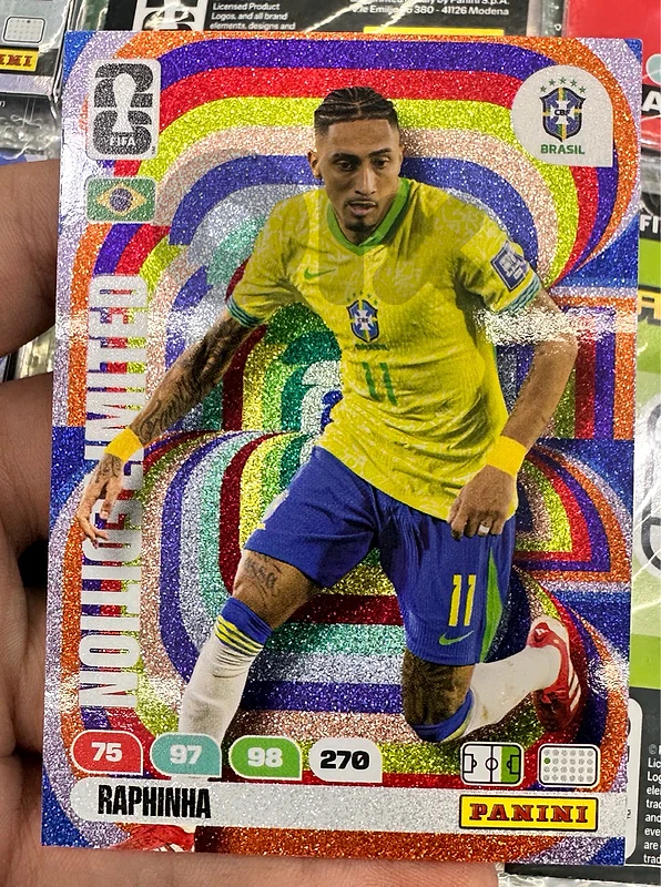 Panini Adrenalyn XL 2026 Raphinha Limited Edition