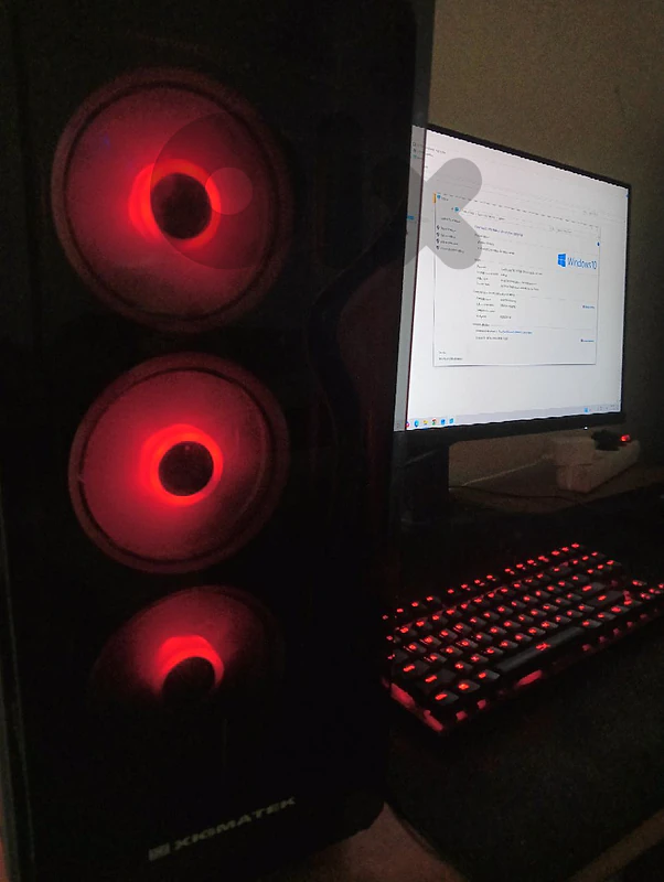 GAMING PC + MSI MONITOR + GAMING CHAIR