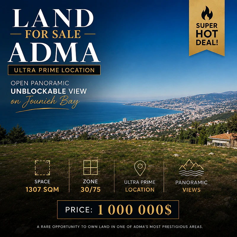 ADMA LAND FOR SALE MAINROAD OPEN VIEW