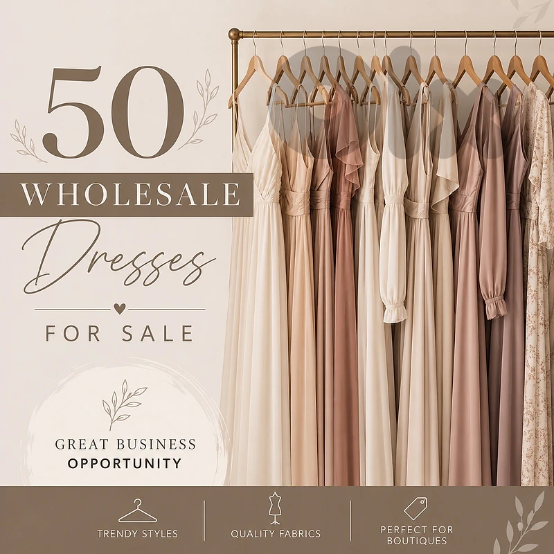 boutique dress stock for wholesale