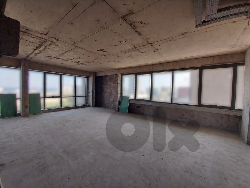 Office for Rent in Zalka Core And Shell مكتب للإيجار في الزلقا