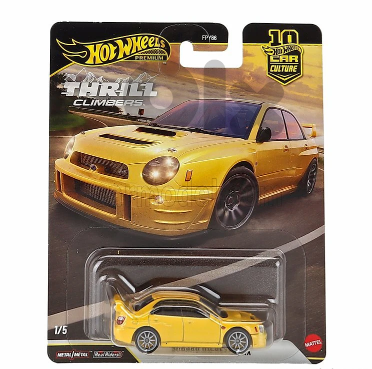 Hot Wheels Subaru Impreza WRX 2002 diecast car model 1;64