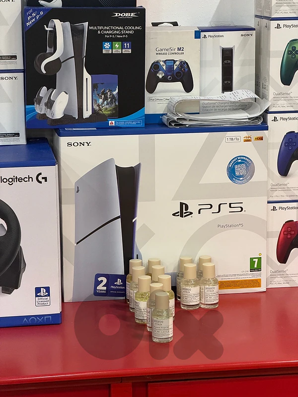 ps5 slim new sealed silver warranty