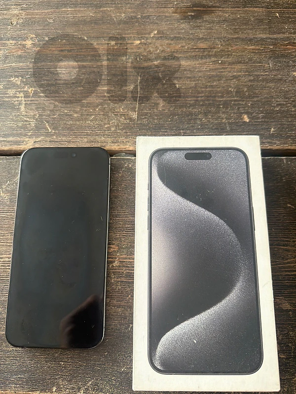15 PRO MAX BLACK 256GB