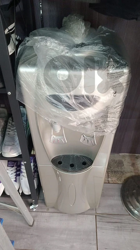 a watercooler opened but not used