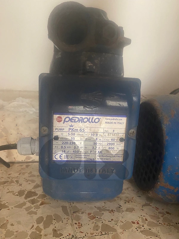 water pump (موتور مياه)