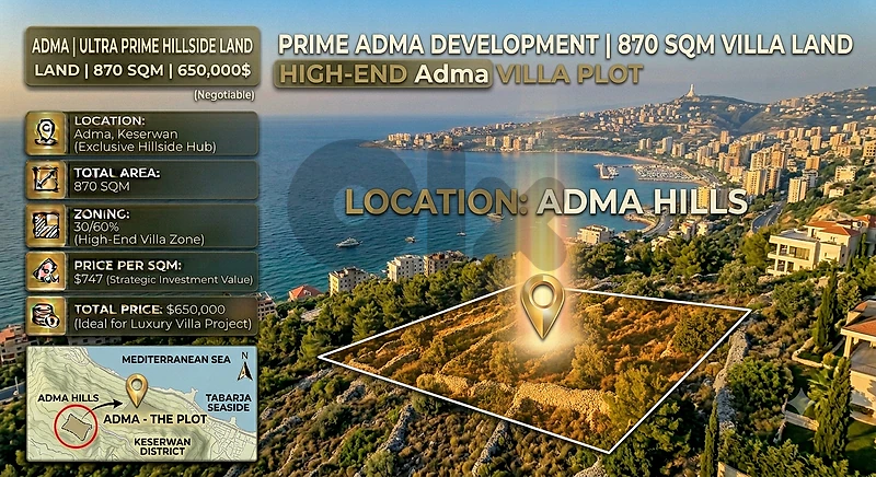 LAND IN ADMA VILLA ZONE 30/60 HOT DEAL PANORAMIC SEAVIEW