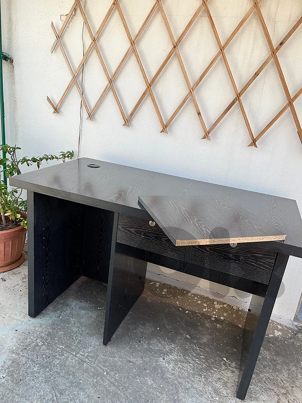 office desk with chairs