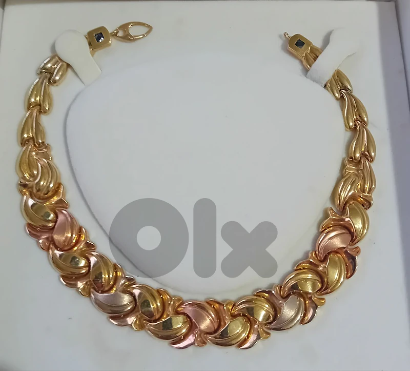 18k Gold Necklace Made in Italy