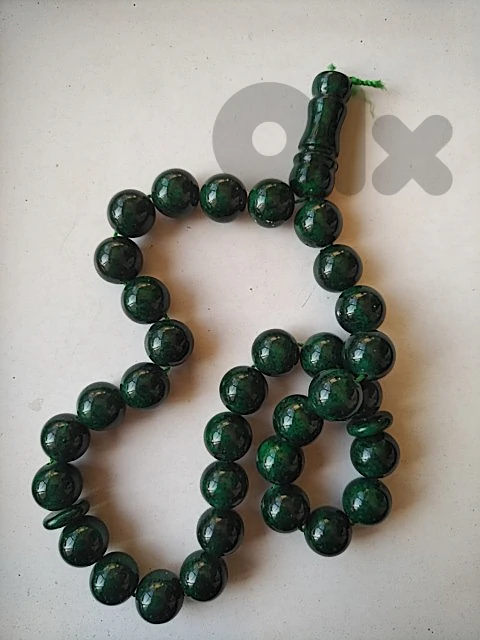 Masbaha dark green - Not Negotiable