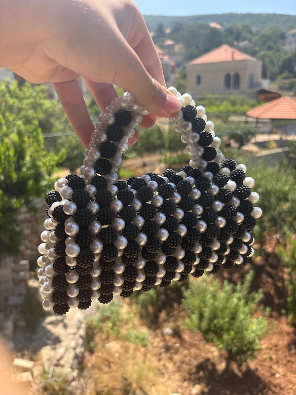 handmade beaded bag handmade beaded bag