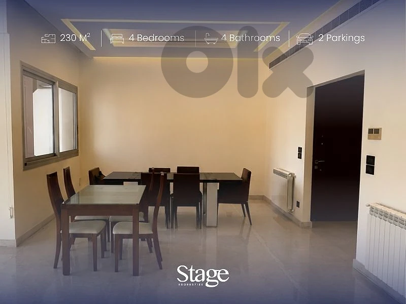 Luxury Apartment in a Prime New Building for Sale in Sodeco | 230 SQM
