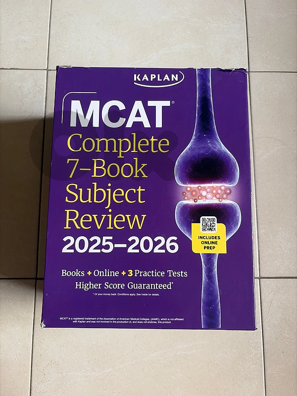 2025–2026 Kaplan MCAT Prep Books (Complete Set)