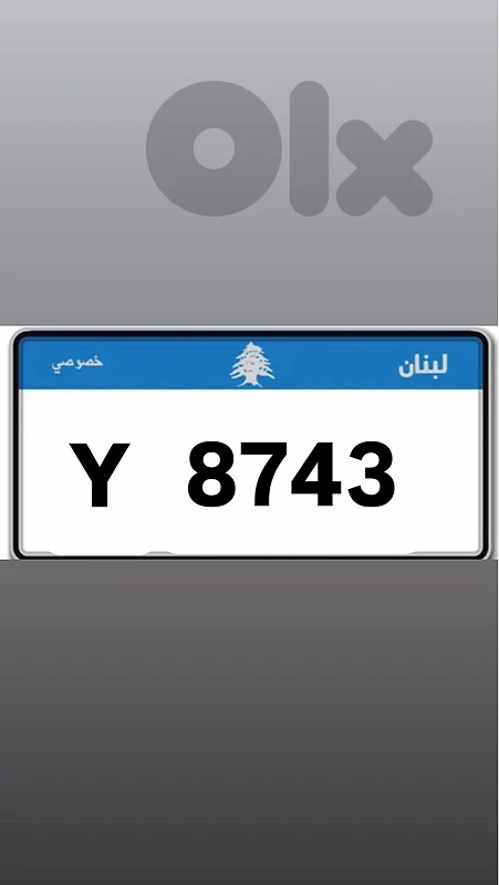 plate number