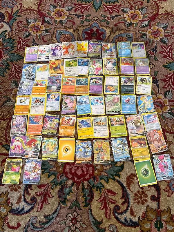 58 pokemon cards