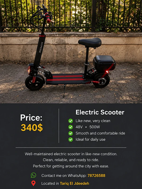 electric scooter