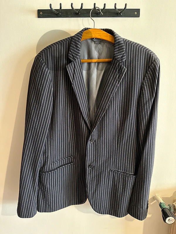 Armani Exchange Pinstripe Blazer