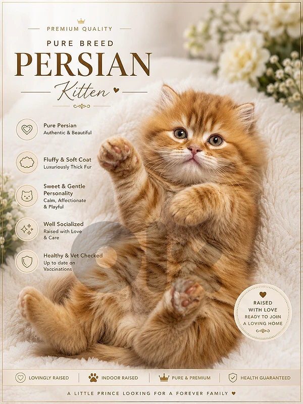 orange persian male