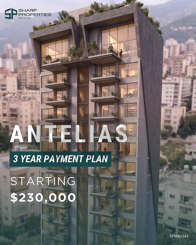 Brand New Modern Apartments For Sale - Antelias #SPM1343