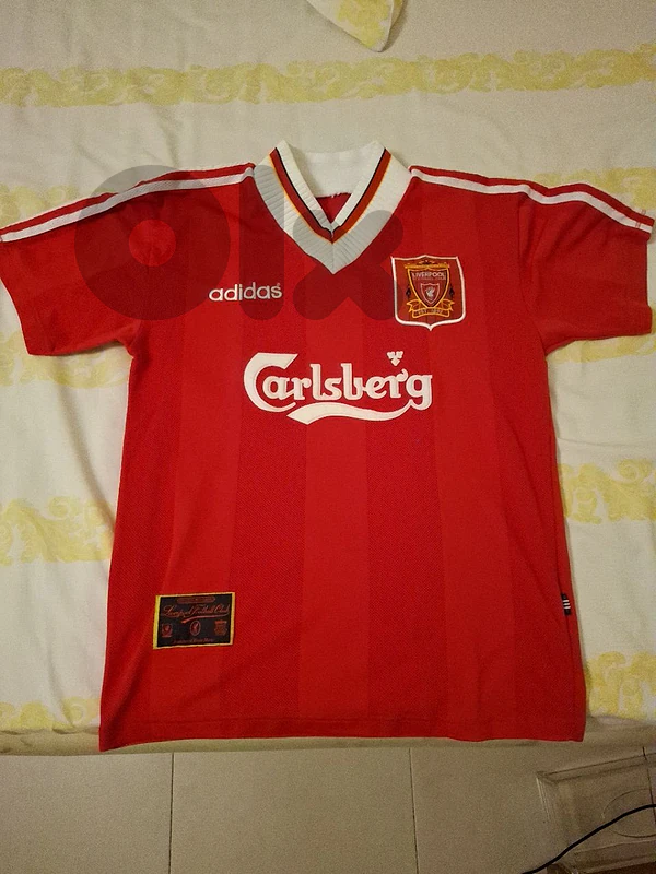 Authentic Liverpool FC jersey 95-96 vintage