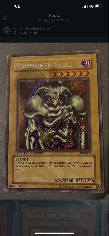 bpt yuhioh summoned skull