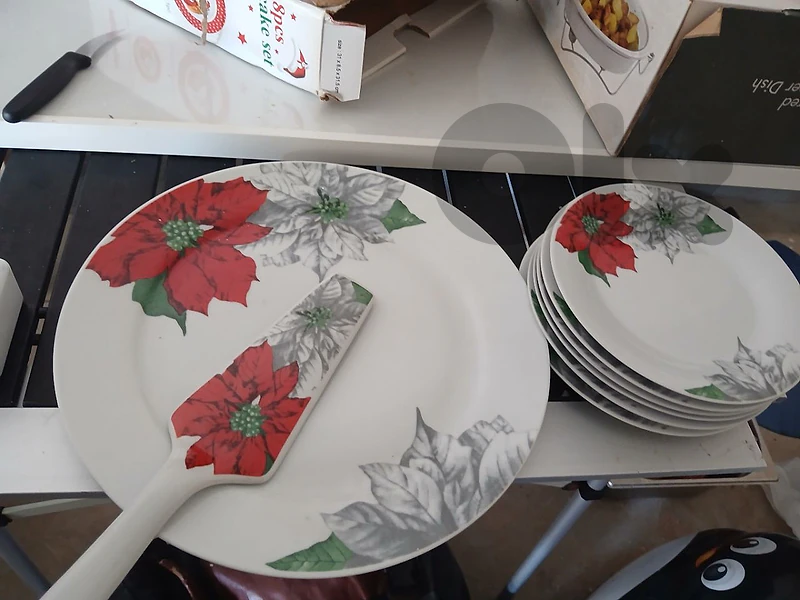 8 piece cake set