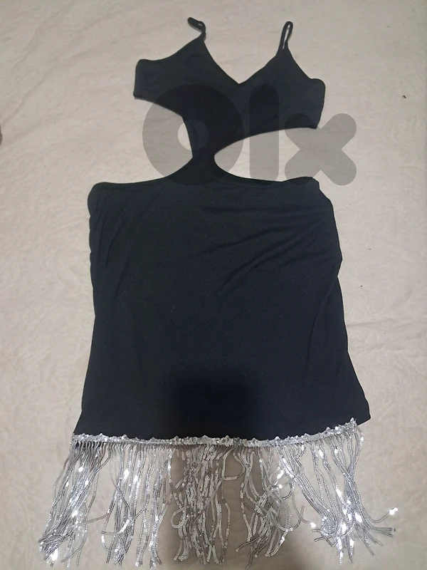 black dress