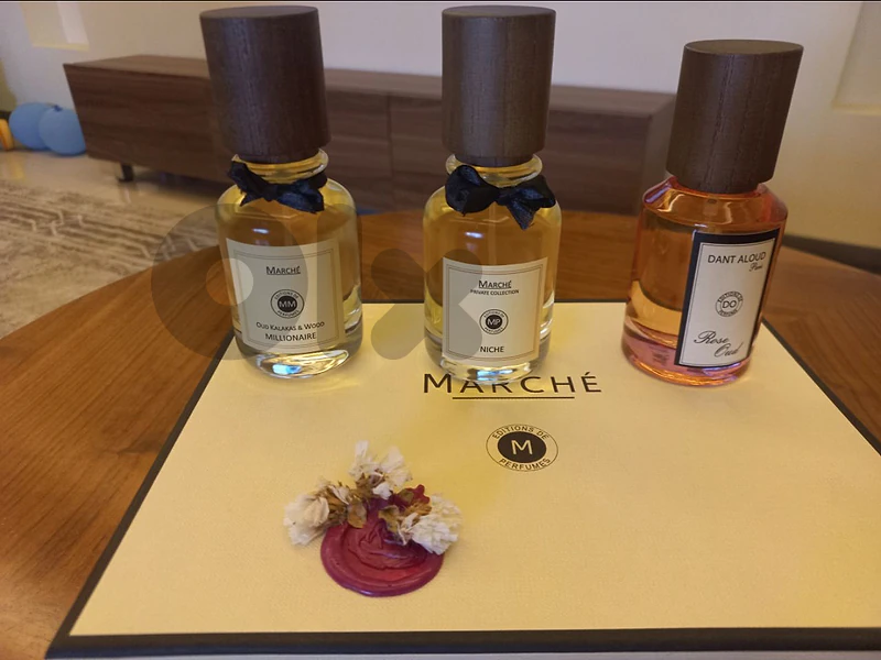 ٣ عطور عربية عود من Marche - صنع الامارات مع بوكس مميز
