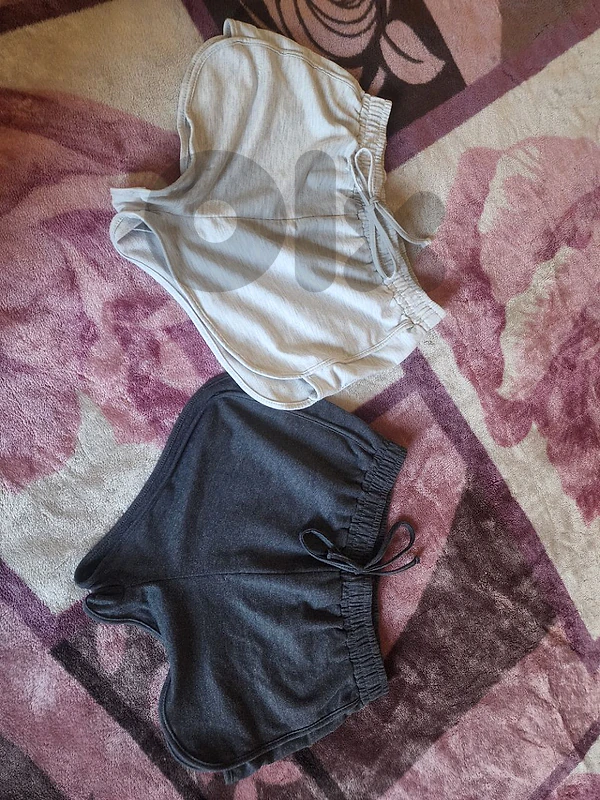 2 pajama shorts
