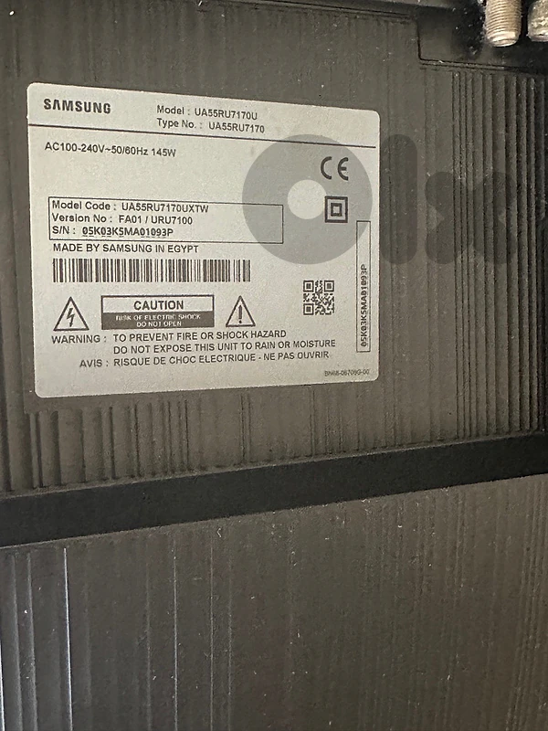 samsung 55inch ( Broken screen )